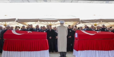 Şehit olan ASELSAN teknisyenleri için cenaze töreni düzenlendi