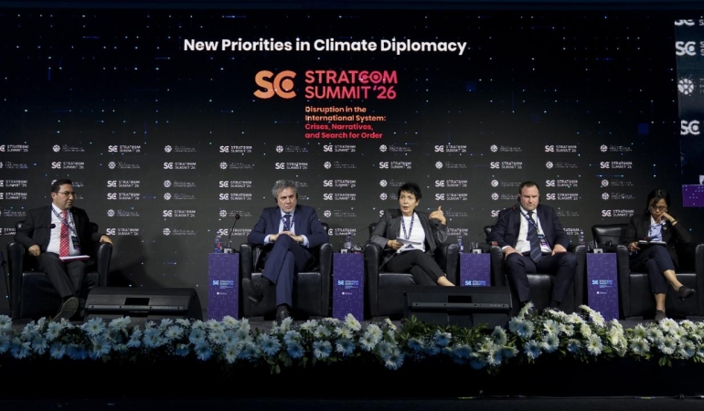 STRATCOM Zirvesi 2026'da 'İklim Diplomasisinde Yeni Öncelikler' paneli yapıldı