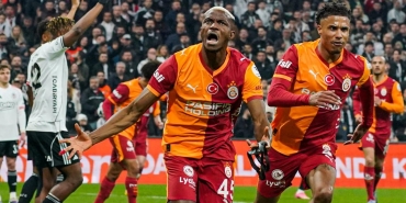 Süper Lig'deki derbide Galatasaray, Beşiktaş'ı 10 yendi