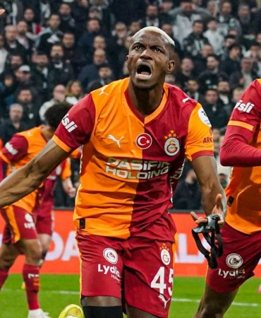 Süper Lig'deki derbide Galatasaray, Beşiktaş'ı 10 yendi