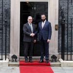 Suriye Cumhurbaşkanı Şara, İngiltere Başbakanı Starmer'la görüştü