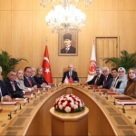 TBMM Başkanı Kurtulmuş, KKTCTürkiye Parlamentolar Arası Dostluk Grubu Başkanını kabul etti