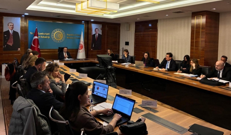 Ticaret Bakanlığı ile Avrupa Komisyonu arasında 'eticaret' ve 'SKDM' toplantısı