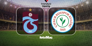 Trabzonspor - Çaykur Rizespor maçı | CANLI (Trendyol Süper Lig)