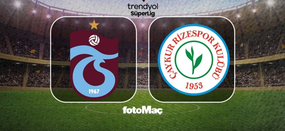 Trabzonspor - Çaykur Rizespor maçı | CANLI (Trendyol Süper Lig)