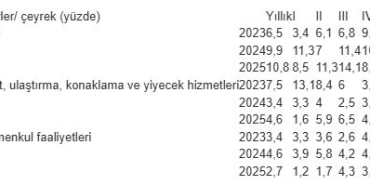 Türkiye ekonomisi 22 çeyrektir büyüyor: 3 sektörden büyük destek
