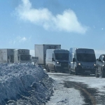 Yoğun tipi nedeniyle mahsur kalan 40 araç kurtarıldı