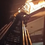 Yozgat'ta apartmanın çatı katında çıkan yangın söndürüldü