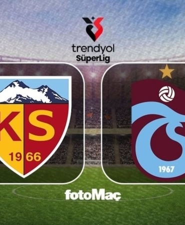Zecorner Kayserispor-Trabzonspor maçı CANLI | Trendyol Süper Lig