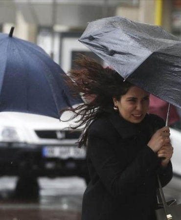 19 il için turuncu ve sarı uyarı: Kuvvetli yağışa dikkat