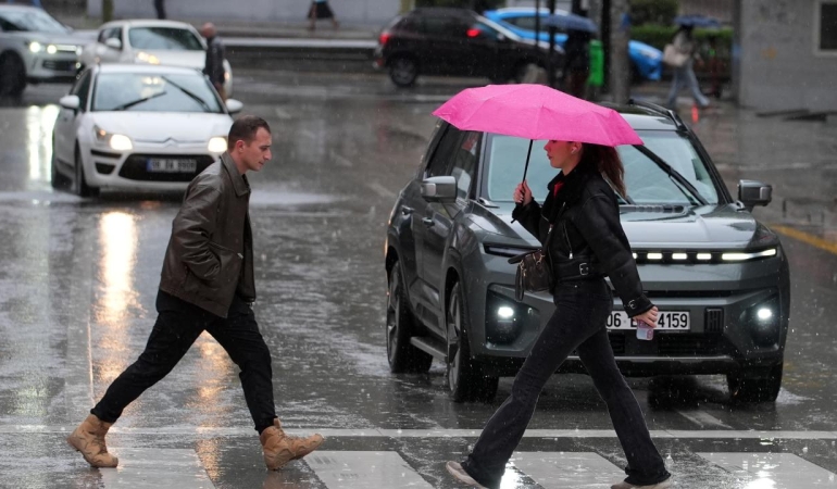 4 il için sarı uyarı: Sağanak bekleniyor