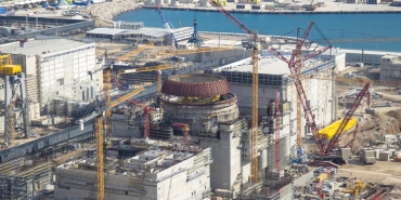 Akkuyu NGS'nin 2. Güç Ünitesinde iç koruma kabuğunun 6. katmanı kuruldu