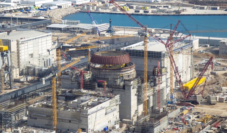 Akkuyu NGS'nin 2. Güç Ünitesinde iç koruma kabuğunun 6. katmanı kuruldu
