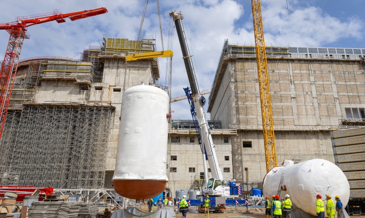 Akkuyu'da birincil devre ekipmanlarının montajı tamamlandı