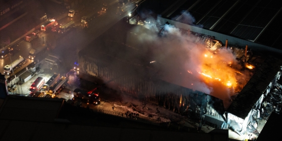 Ankara’da ilaç fabrikasında yangın