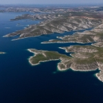 Atatürk Barajı'nda turkuaz ve yeşilin buluşması