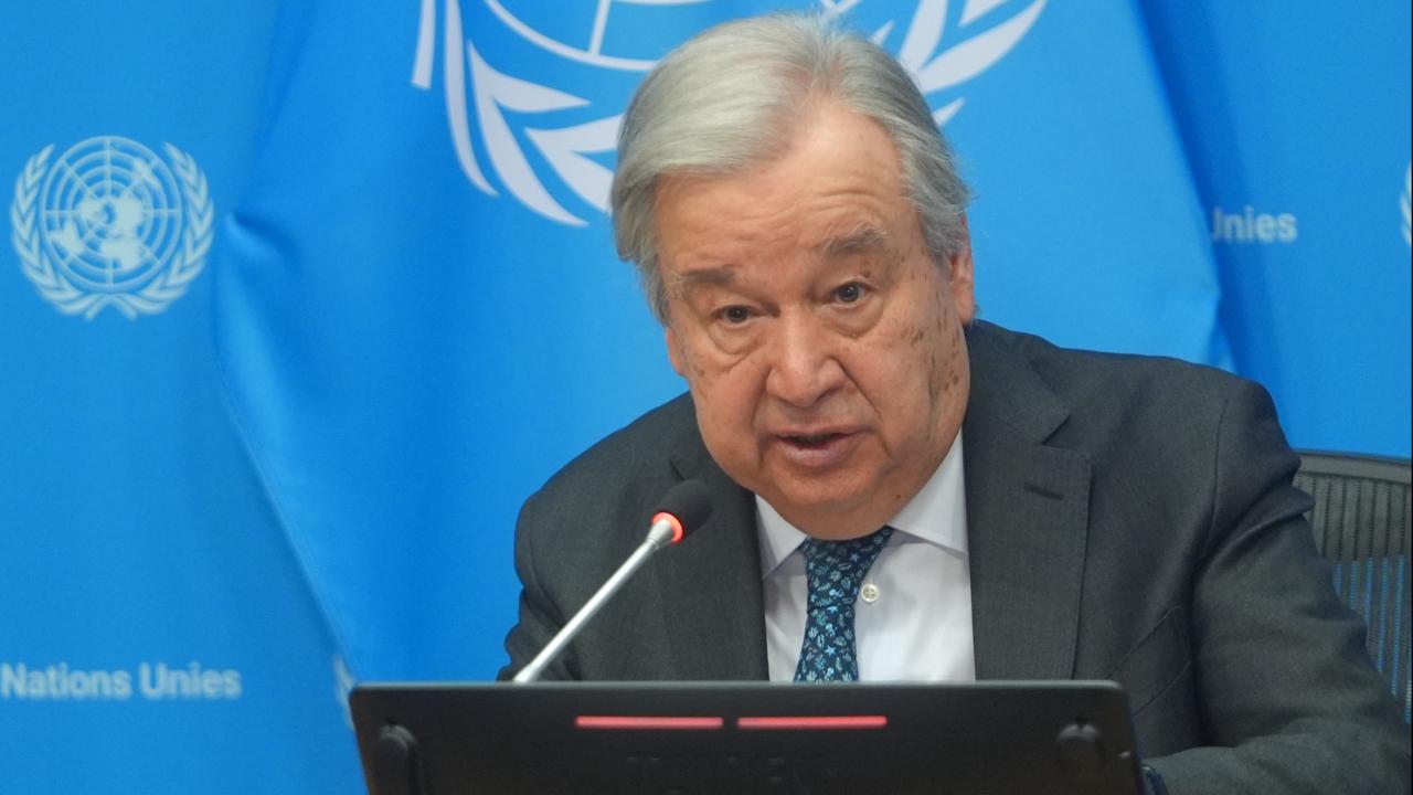 BM Genel Sekreteri Guterres, Orta Doğu'da müzakerelere devam edilmesi çağrısı yaptı