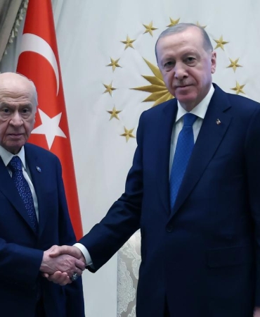 Cumhurbaşkanı Erdoğan, Devlet Bahçeli'yi kabul etti