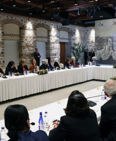 Cumhurbaşkanı Erdoğan, ICAPP Kadın Kolu Toplantısı katılımcılarını kabul etti