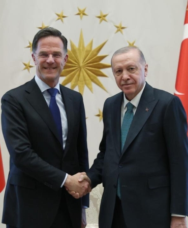 Cumhurbaşkanı Erdoğan NATO Genel Sekreteri Rutte'yi kabul etti