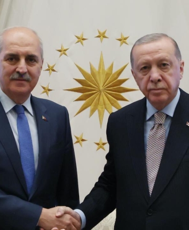 Cumhurbaşkanı Erdoğan, TBMM Başkanı Kurtulmuş ile görüştü