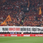 Dev derbide dezenformasyona kırmızı kart mesajı