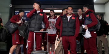 Dünya Kupası biletini alan Milliler yurda döndü