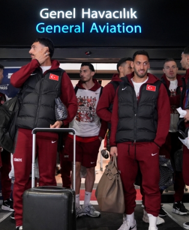 Dünya Kupası biletini alan Milliler yurda döndü