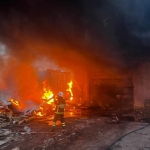 Edirne'de kereste fabrikasında yangın