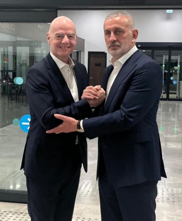 FIFA Başkanı Infantino İstanbul'a geldi