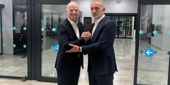 FIFA Başkanı Infantino İstanbul’a geldi