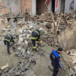 Gaziantep'te sağanak sonrası ev çöktü