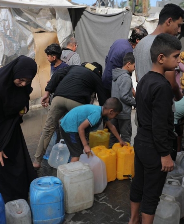 Gazze'de su krizi, Filistinlilerin hayatını derinden etkiliyor