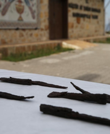 Hadrianopolis Antik Kenti'nde 1500 yıllık bıçaklar gün yüzüne çıkarıldı