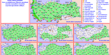Hafta sonu yağışlı sistem etkisini sürdürecek