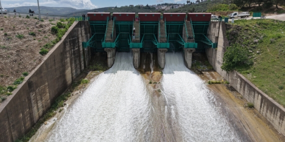 Hatay'da barajlardaki doluluk oranı yağışlarla arttı