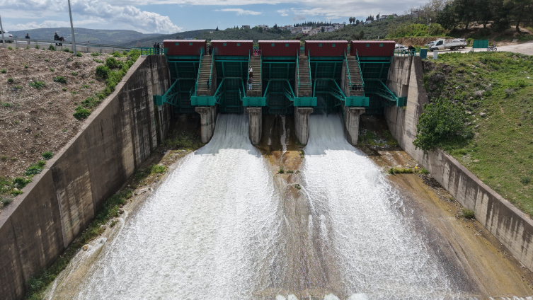 Hatay'da barajlardaki doluluk oranı yağışlarla arttı