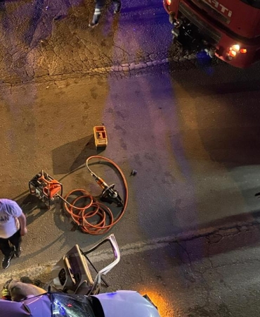 Hatay'da iki otomobilin çarpışması sonucu 2'si ağır 7 kişi yaralandı