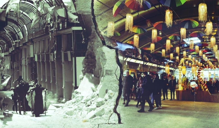 Hatay'da Uzun Çarşı ve Kurtuluş Caddesi küllerinden doğuyor