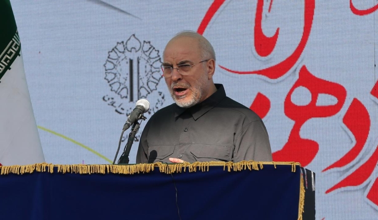 İran Meclis Başkanı Kalibaf: Sinirlenin ve sinirinizden ölün