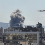İşgalci İsrail ordusu Beyrut'un Dahiye bölgesine bir hava saldırısı düzenledi
