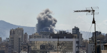 İşgalci İsrail ordusu Beyrut'un Dahiye bölgesine bir hava saldırısı düzenledi