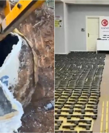 İstanbul'da yeraltı su deposunda binlerce silah parçası ele geçirildi