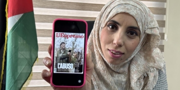 İtalyan dergisinin kapağındaki Filistinli avukat: Bu görüntü, sistemetik bir politikanın parçası