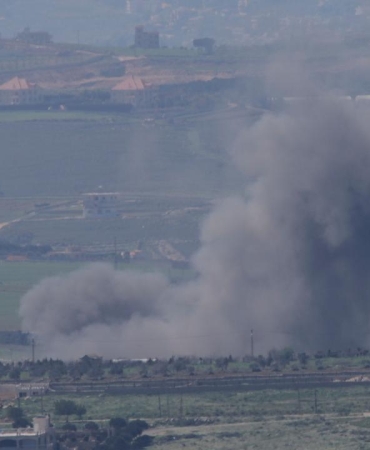 Katil İsrail, ateşkese rağmen Lübnan'ın güneyine yine hava saldırısı düzenledi