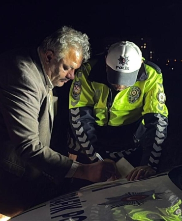 Kayseri'de polisten kaçan alkollü sürücüye 515 bin lira ceza kesildi