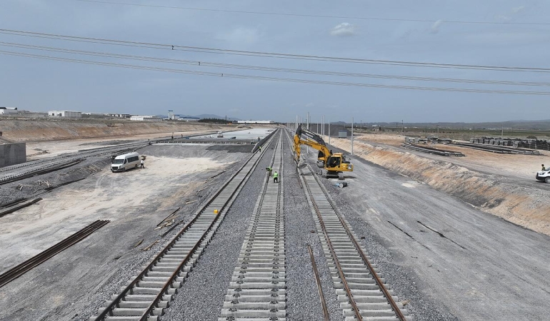 Kayserinin dev lojistik üssü şekilleniyor: Yüzde 70'i tamamlandı