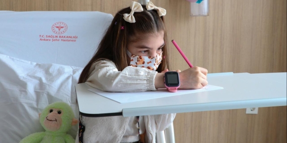 Küçük Hira’nın hayalleri yeni kalbiyle renk kazanacak