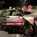 Kütahya'da bariyere çarpan otomobilin sürücüsü ağır yaralandı