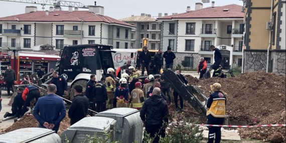 Manisa'da göçük altında kalan işçi öldü